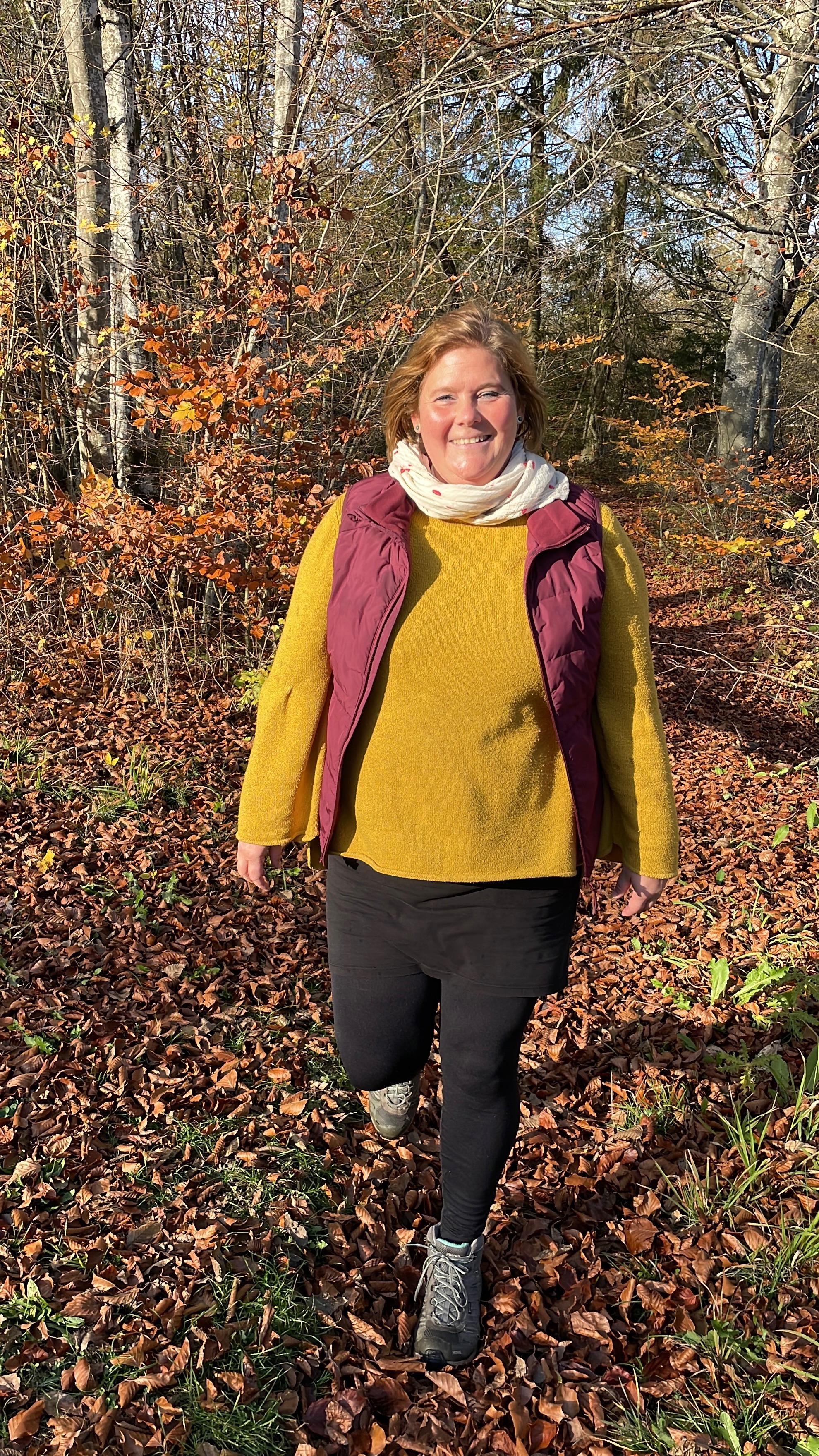 Louisa Breyer im Herbst